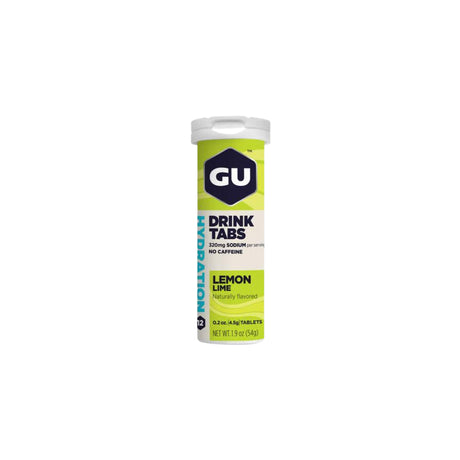 GU Hydration Drink Tabs - Lemon & Lime 54g 12 Tablets