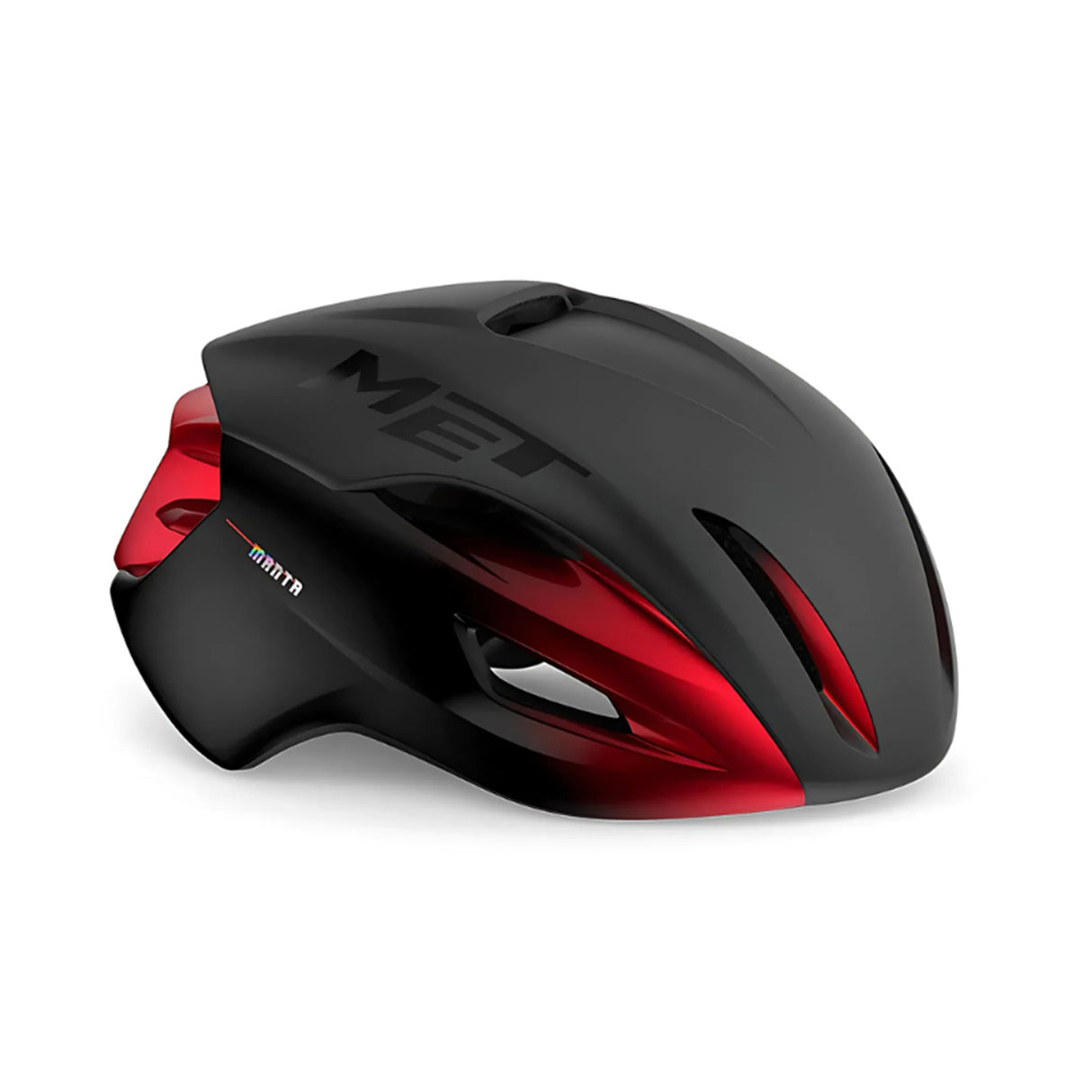 MET Manta Mips CE Matte Black Red Metallic