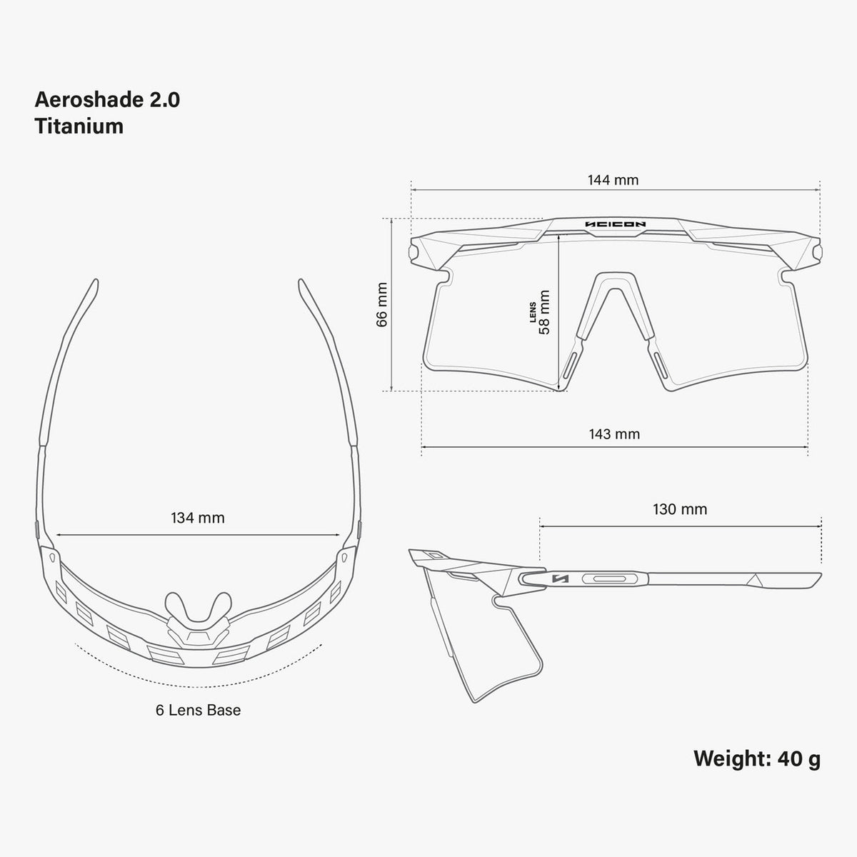 Scicon Aeroshade 2.0 Titanium Team Edition 2026