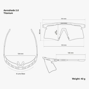 Scicon Aeroshade 2.0 Titanium Team Edition 2026