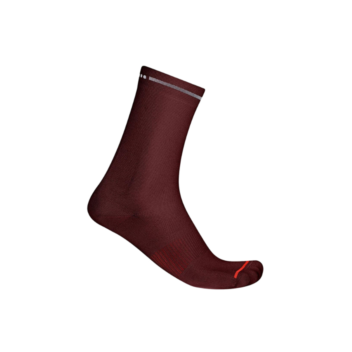 Castelli Premio Evo 18 Deep Bordeaux Socks
