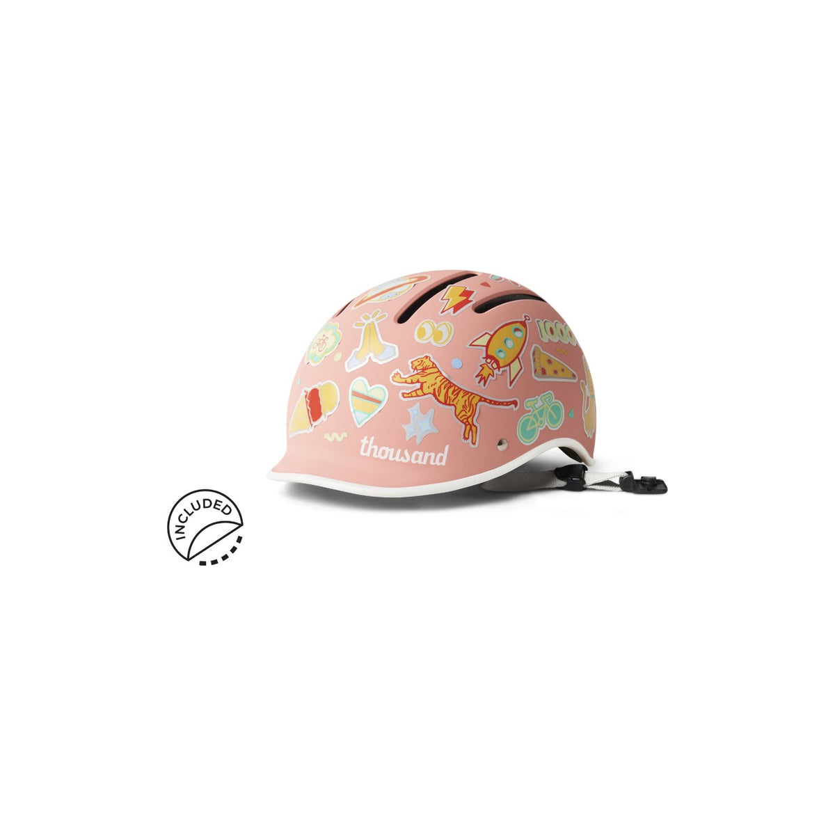 Thousand Jr. Kids Helmet - Power Pink