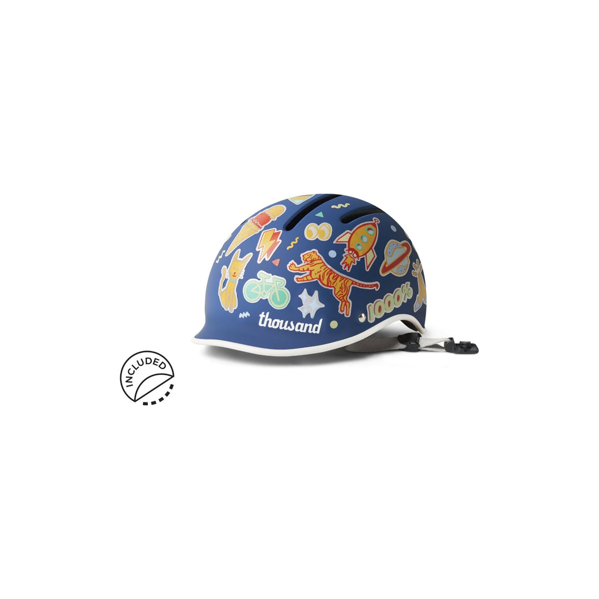 Thousand Jr. Kids Helmet - Blazing Blue