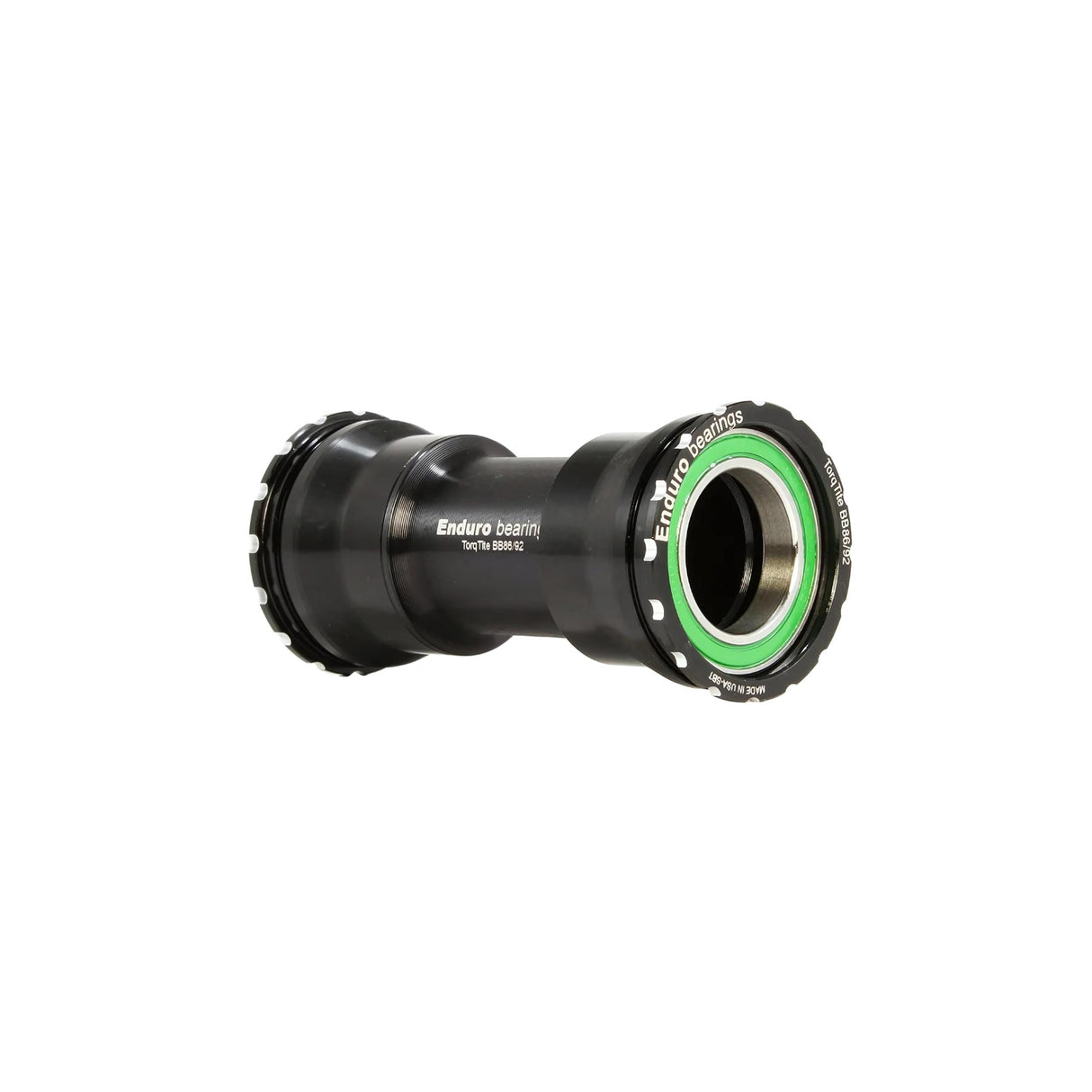Enduro Bearings BKS-0121 TorqTite, Stainless steel, Angular Contact, Bearing Bottom Bracket for BB86/92 Framesets and Shimano 24mm Crankset