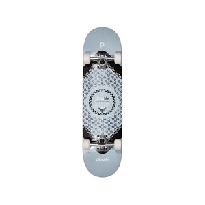 Powerslide Playlife Heavy Metal Silver Skateboard