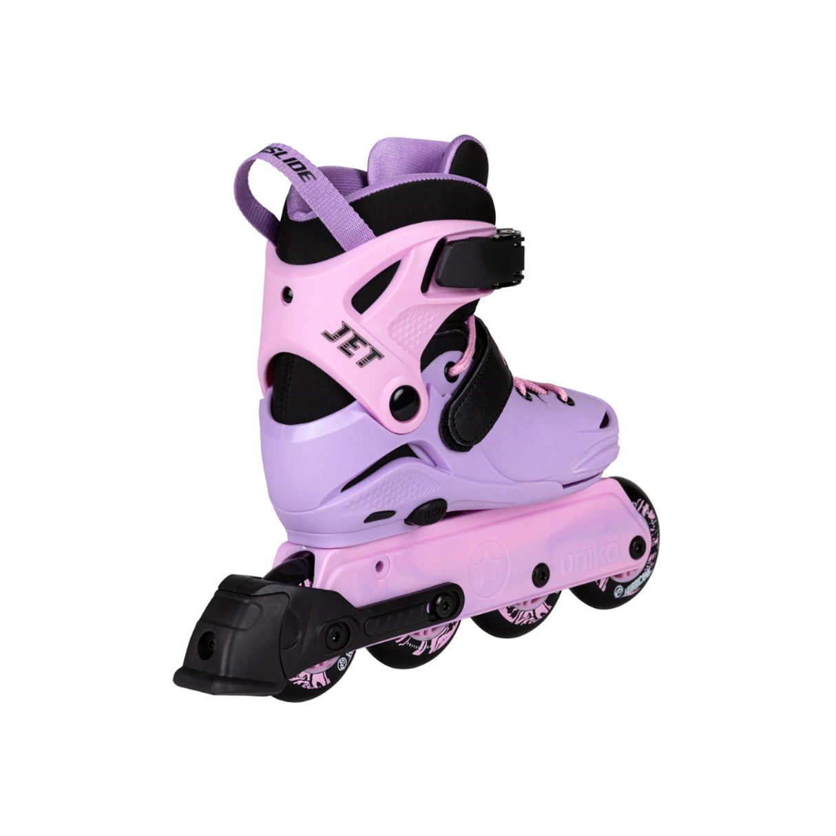 Powerslide Jet Black Adj Skates