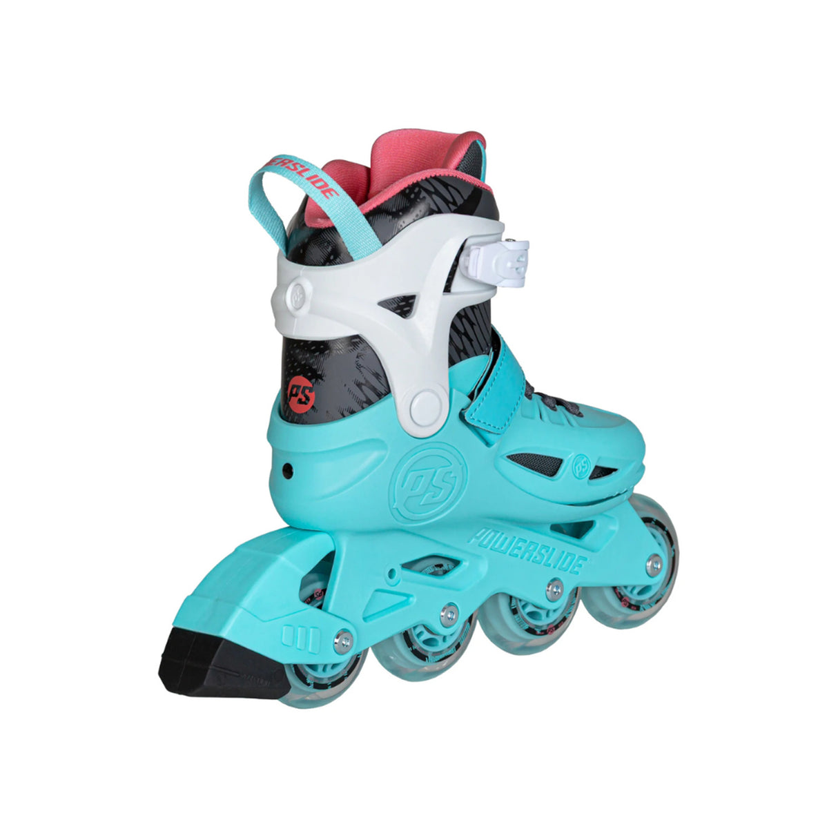 Powerslide Jet Black Adj Skates