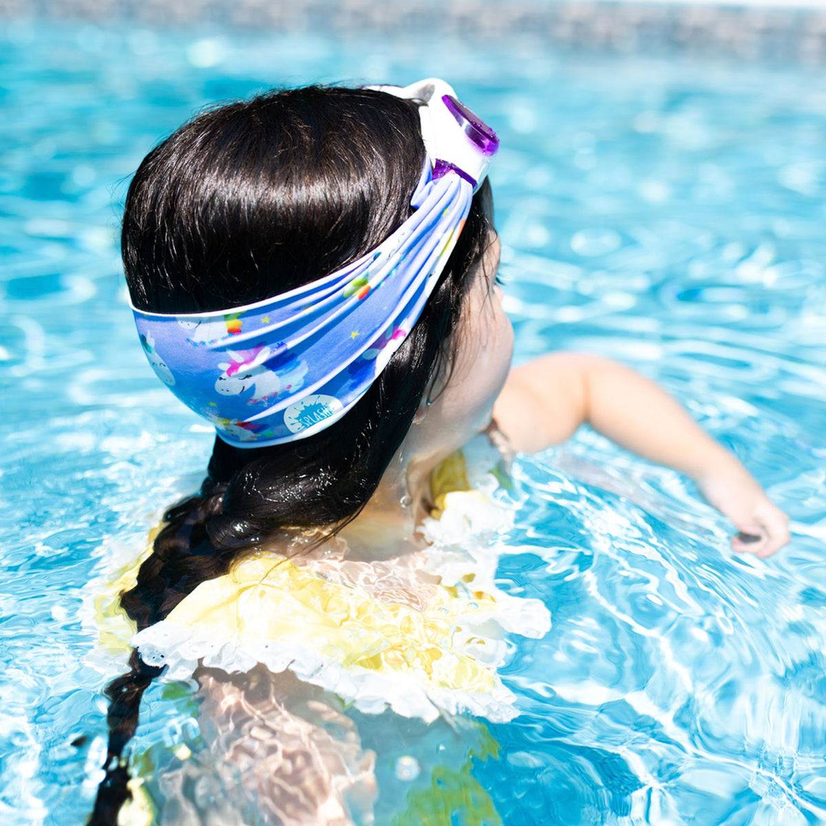 Splash Rainbow Unicorn Kids Swim Goggles