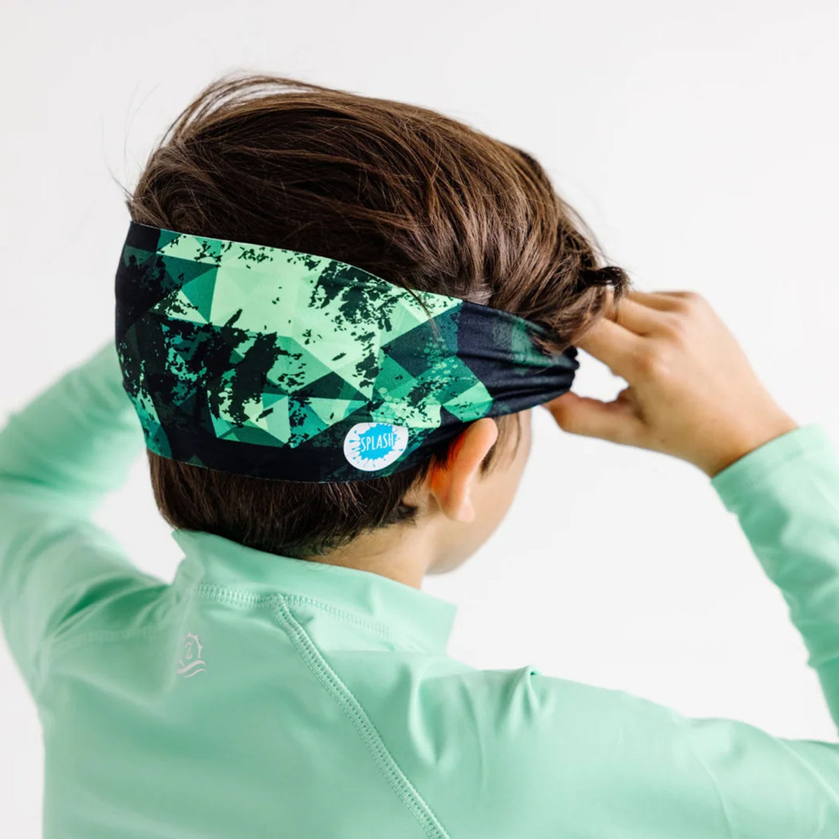 Splash Green Fusion Kids Swim Goggles