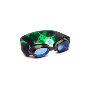 Splash Green Fusion Kids Swim Goggles