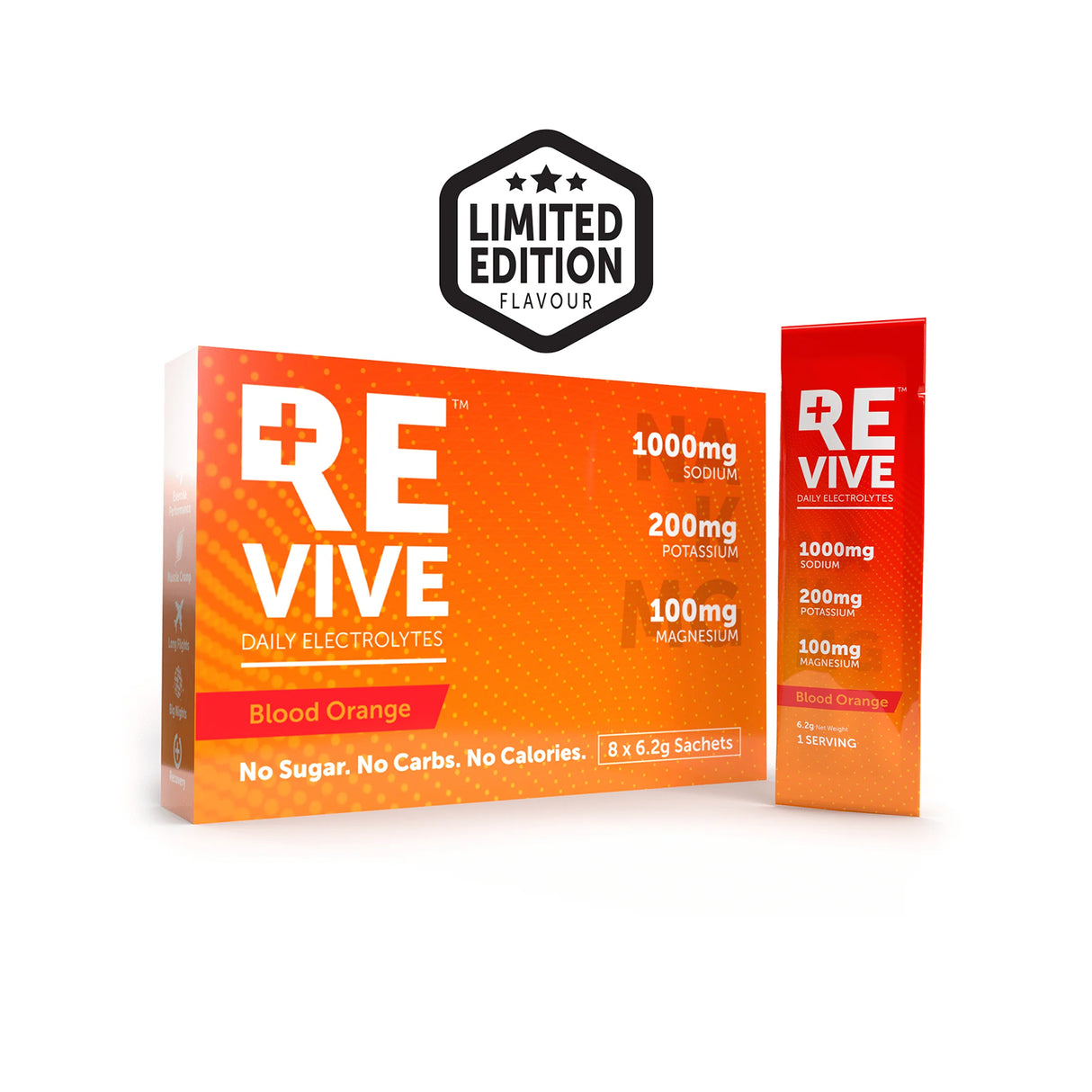 Revive Daily Electrolytes Blood Orange (8 x 6.2g)