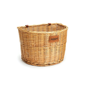 Adam Bike Wicker Basket Oval