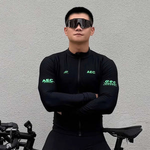 AEC Cyclist Men's Winter Shadow Thermal Jersey