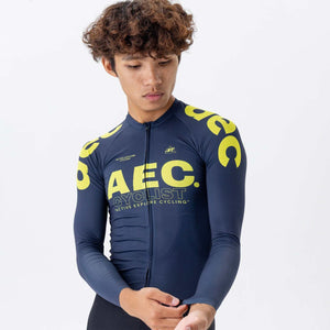 AEC Cyclist Men's Classic Long Sleeve Wind Jersey