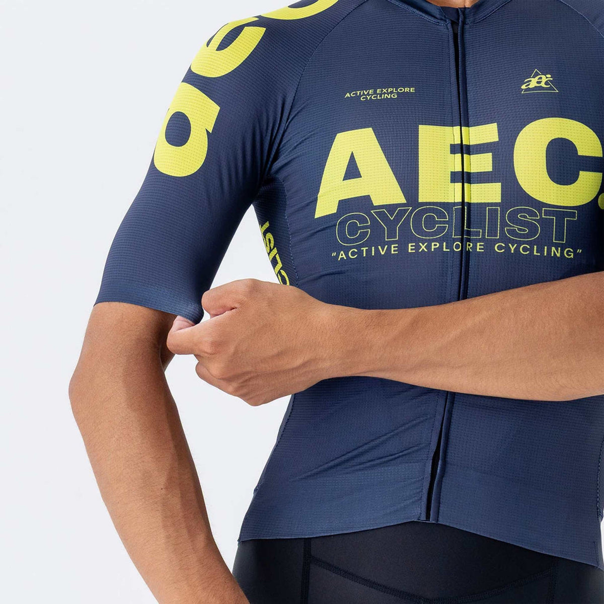AEC Cyclist Men's Classic Long Sleeve Wind Jersey