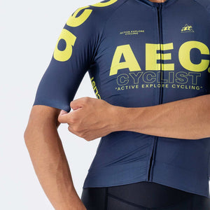 AEC Cyclist Men's Classic Long Sleeve Wind Jersey