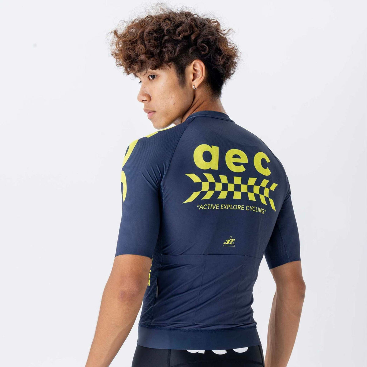 AEC Cyclist Men's Classic Short Sleeve Wind Jersey