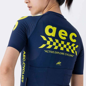 AEC Cyclist Women's Classic Short Sleeve Wind Jersey