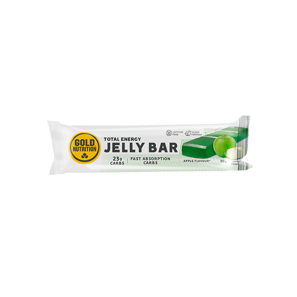 GOLD Nutrition Total Energy Jelly Bar Apple (15 x 30g)