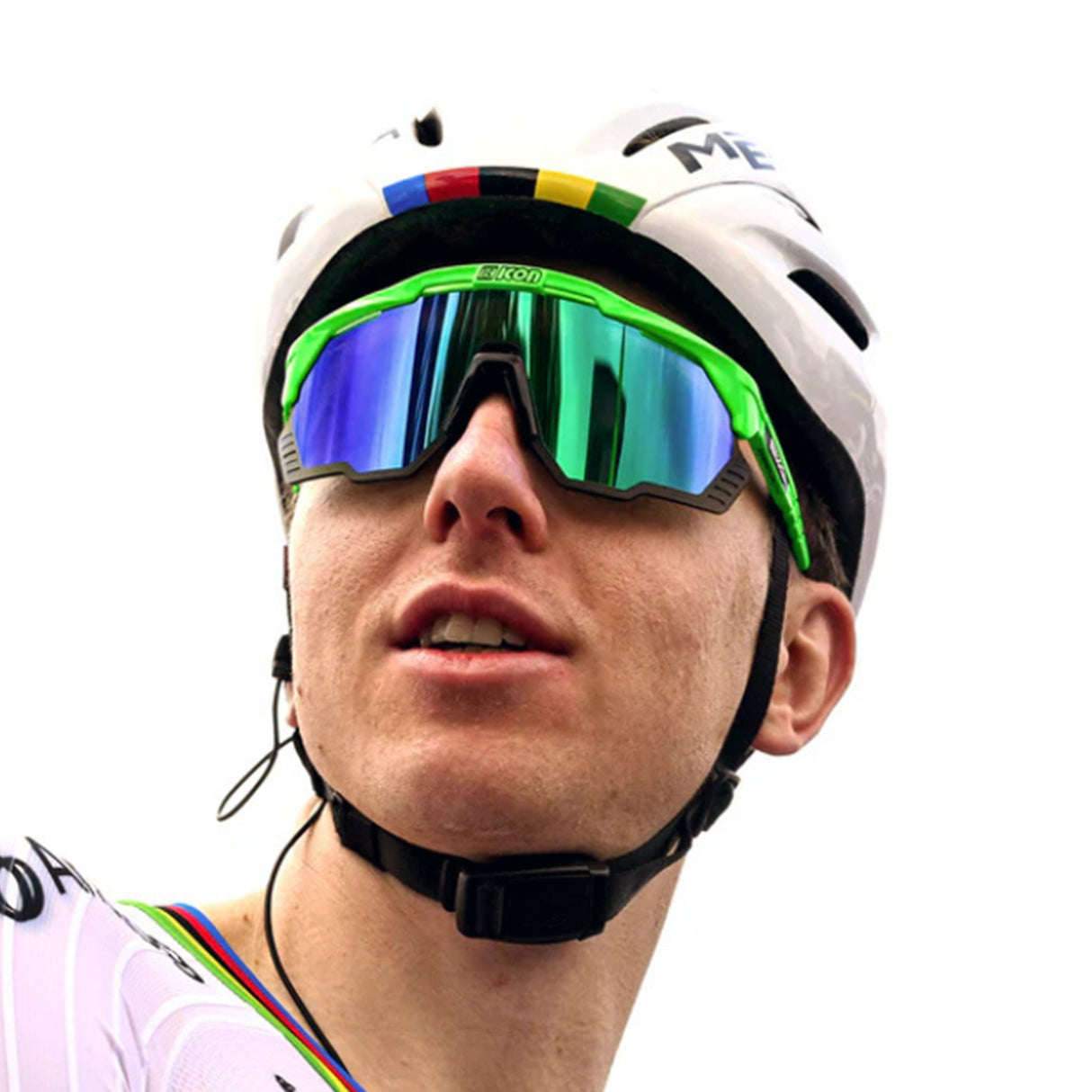 Scicon Tadej Pogacar Aeroshade Kunken Green Fluo Edition