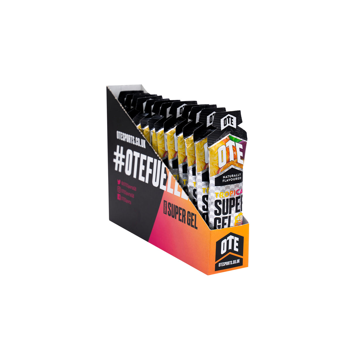 OTE Sports Super Gel - Tropical (12 x 66g)