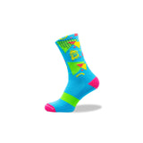 Grumpy Monkey Lumo Blue Socks