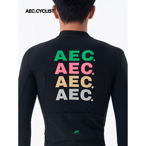 AEC Cyclist Men's Winter Shadow Thermal Jersey
