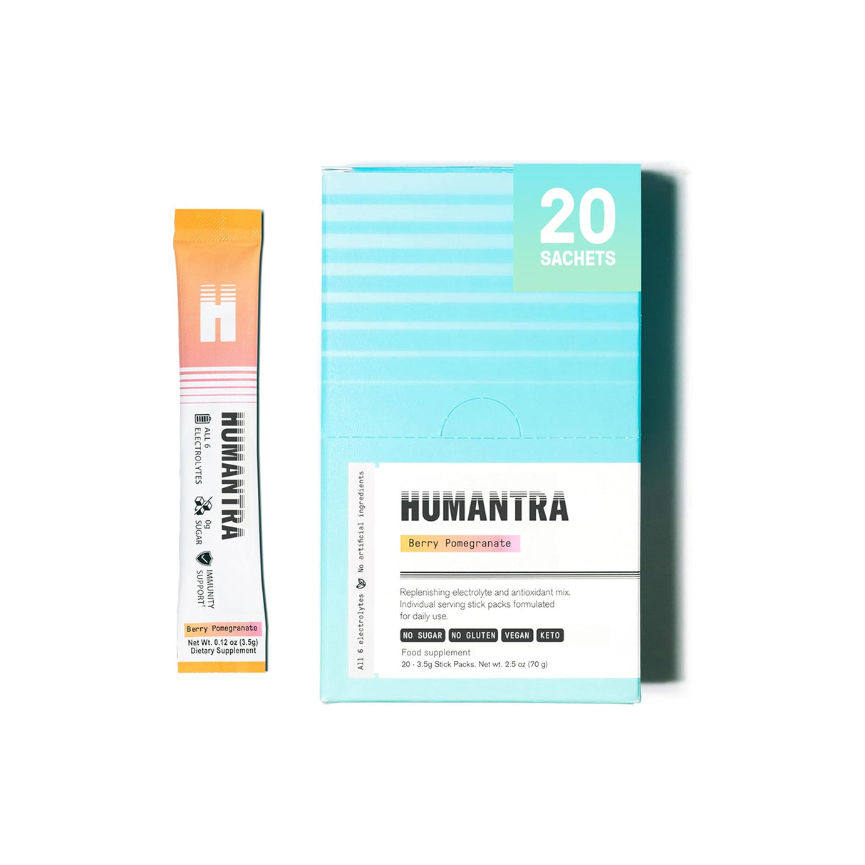 Humantra Electrolyte Berry Pomegranate (20 x 4.5g)