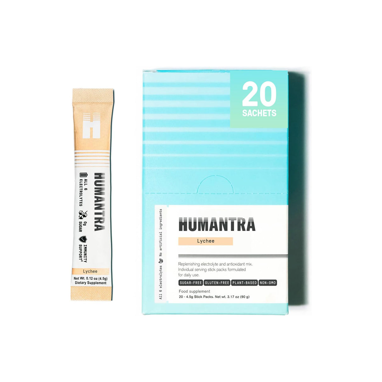 Humantra Hack #1 Electrolyte Lychee (20 x 4.5g)