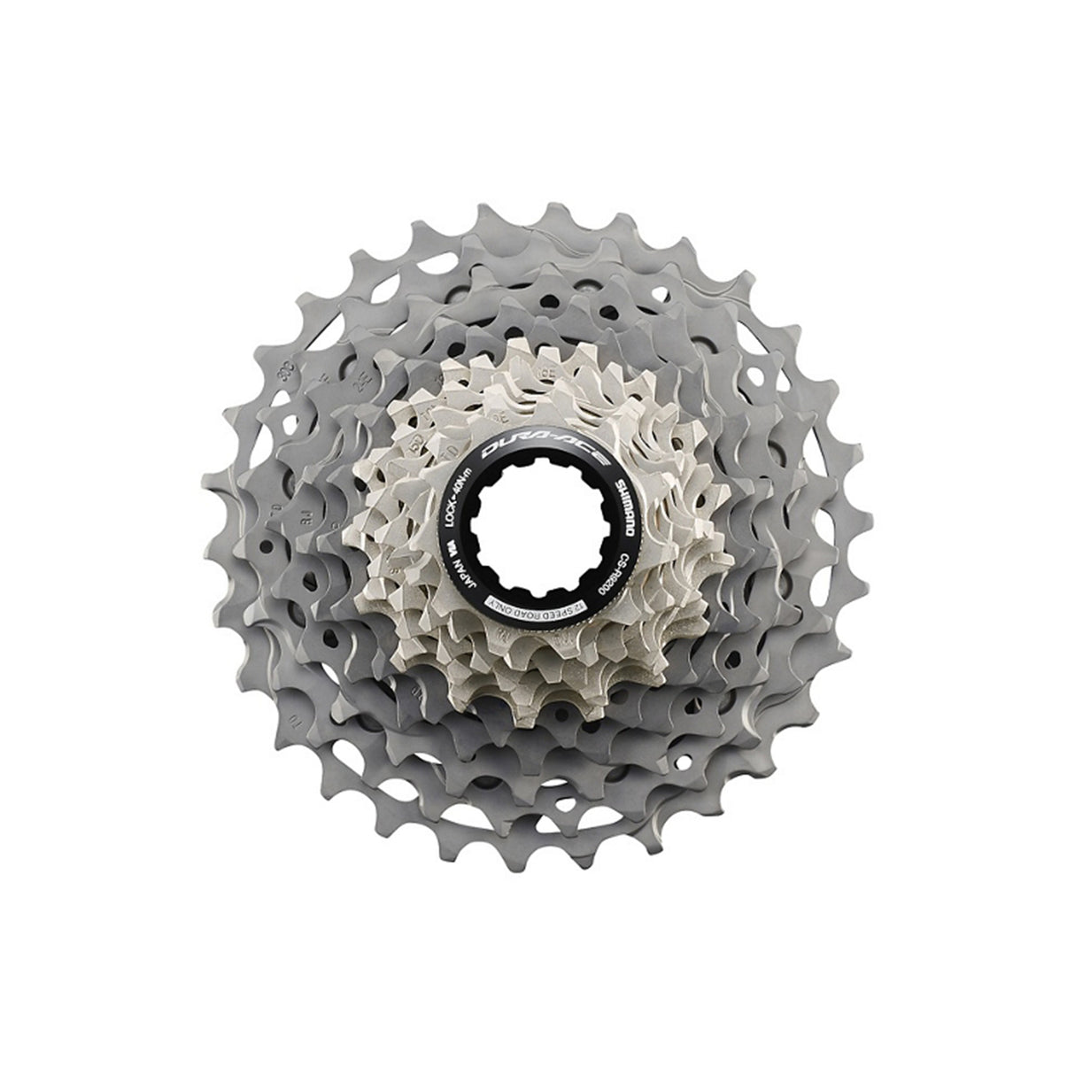 Shimano Dura-Ace 12-Speed HYPERGLIDE+ Cassette CS-R9200-12