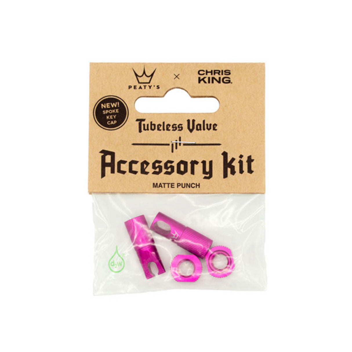 Peaty's x Chris King MK2 Tubeless Valves Accessory Kit