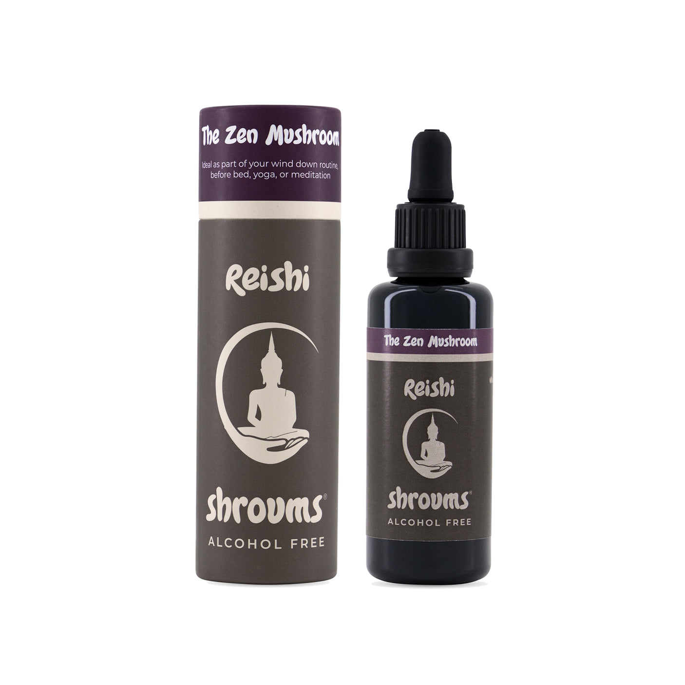 Shroums Reishi Mushroom Extract – Alcohol Free 50ml