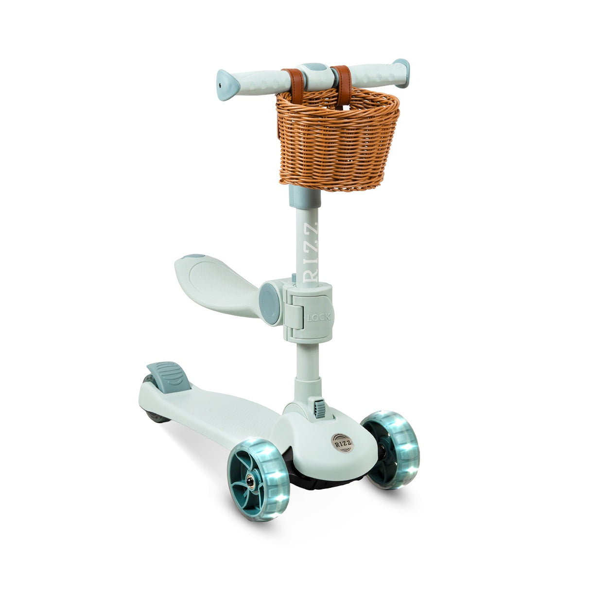 Rizz Little Nomad 3 Wheel Folding Scooter