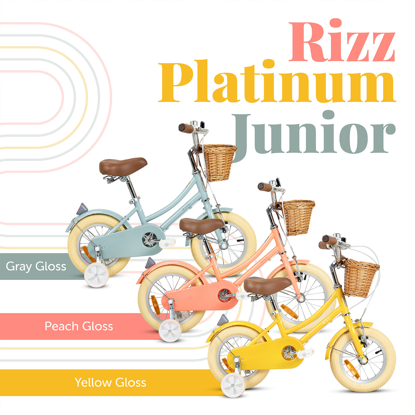Rizz Platinum Girls 18" Bicycle