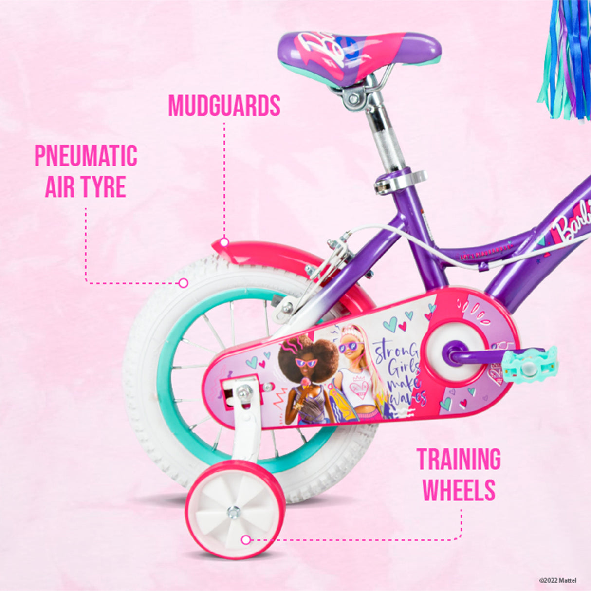 Spartan 12" Barbie Girl Bicycle