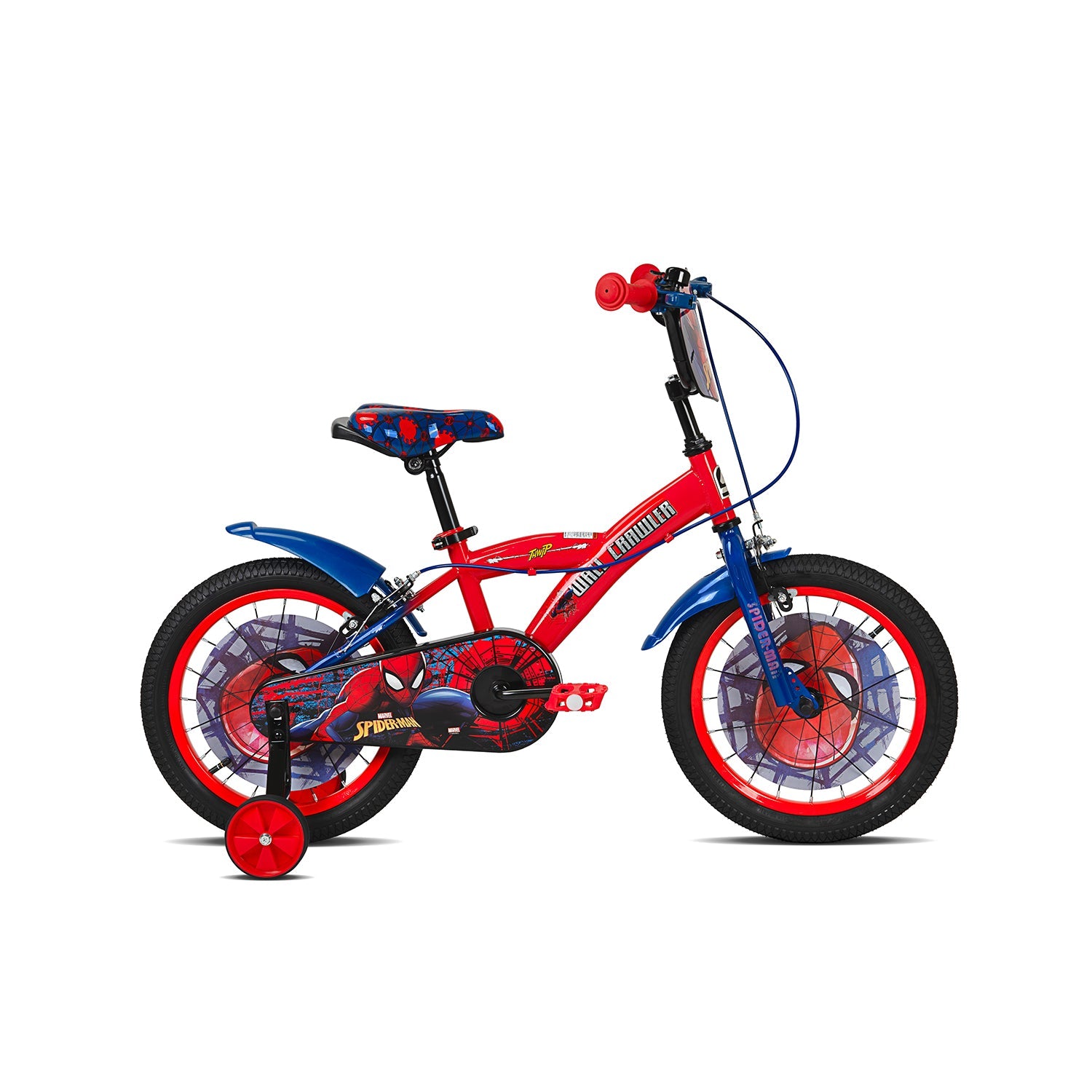 Training Wheels Huffy 16 Spider Man Bike Spiderman Meijer Training