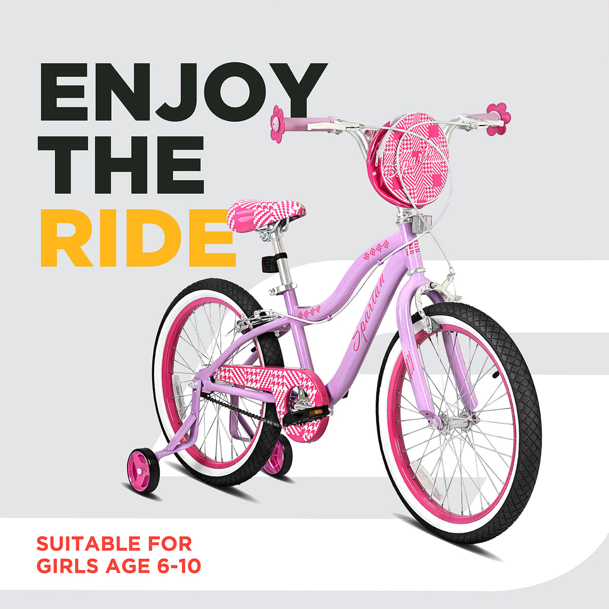 Spartan 20" Serena Bicycle w/ Training Wheels