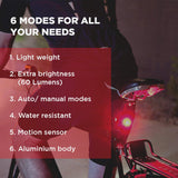 Spartan Smart Bicycle Tail Light