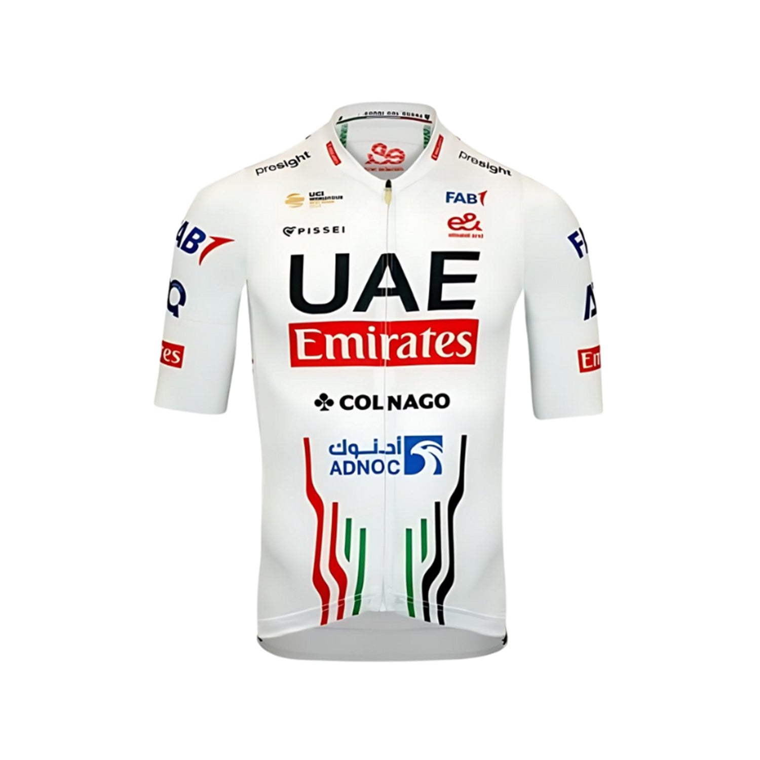 Pissei UAE Team Emirates Replica Jersey 2024 | Cyclesouq.com ...