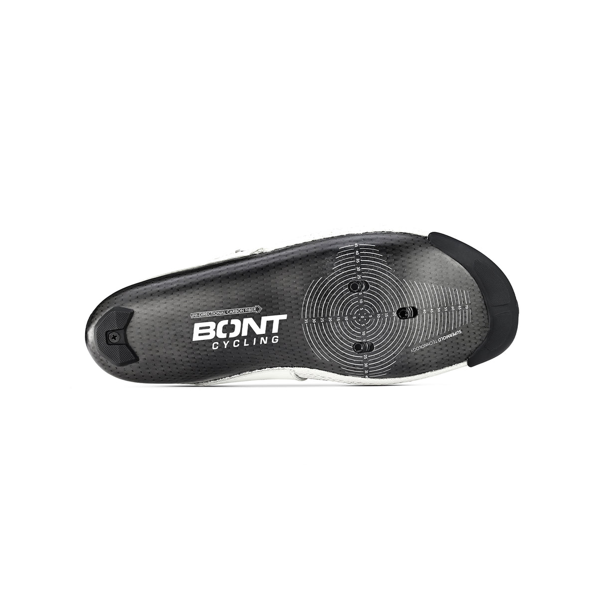 Bont Vaypor Knit White Road Shoes