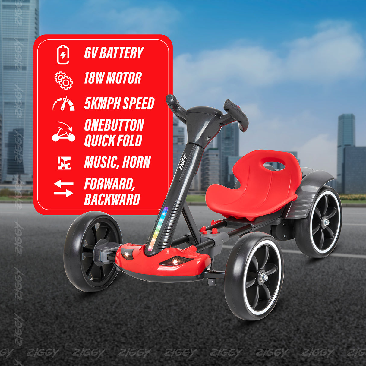 Ziggy Mini E-Kart