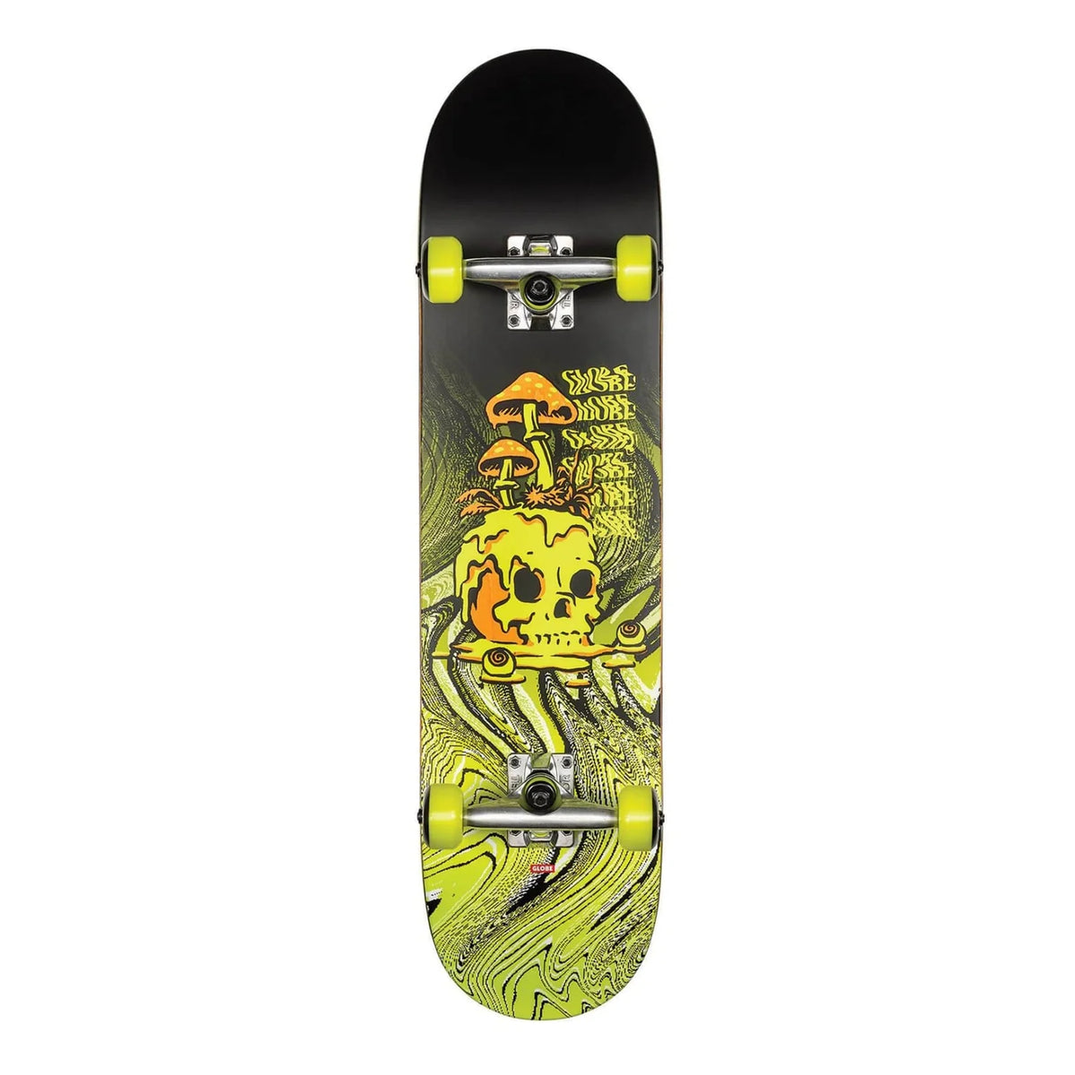 Globe G1 Nature Walk Black Toxic Yellow Skateboard