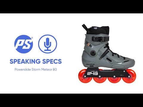Powerslide Storm Meteor 80 Skates
