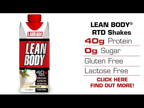 Lean Body Ready-to-Drink Protein Shake Banana (12 x 500ml)