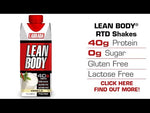 Lean Body Ready-to-Drink Protein Shake Banana (12 x 500ml)