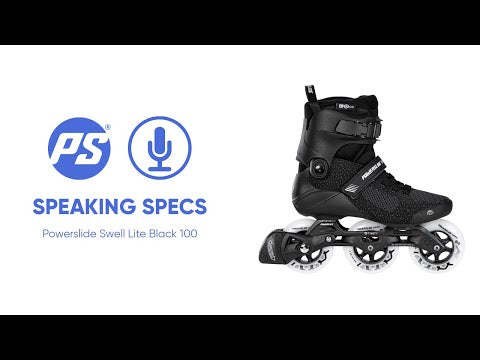 Powerslide Swell Lite Black 100 Skates