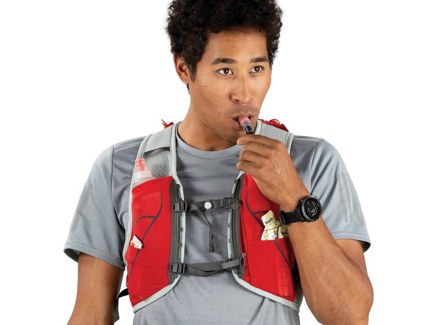 Osprey Duro 1.5 with 1.5L Reservoir - Phoenix Red - Cycle Souq 