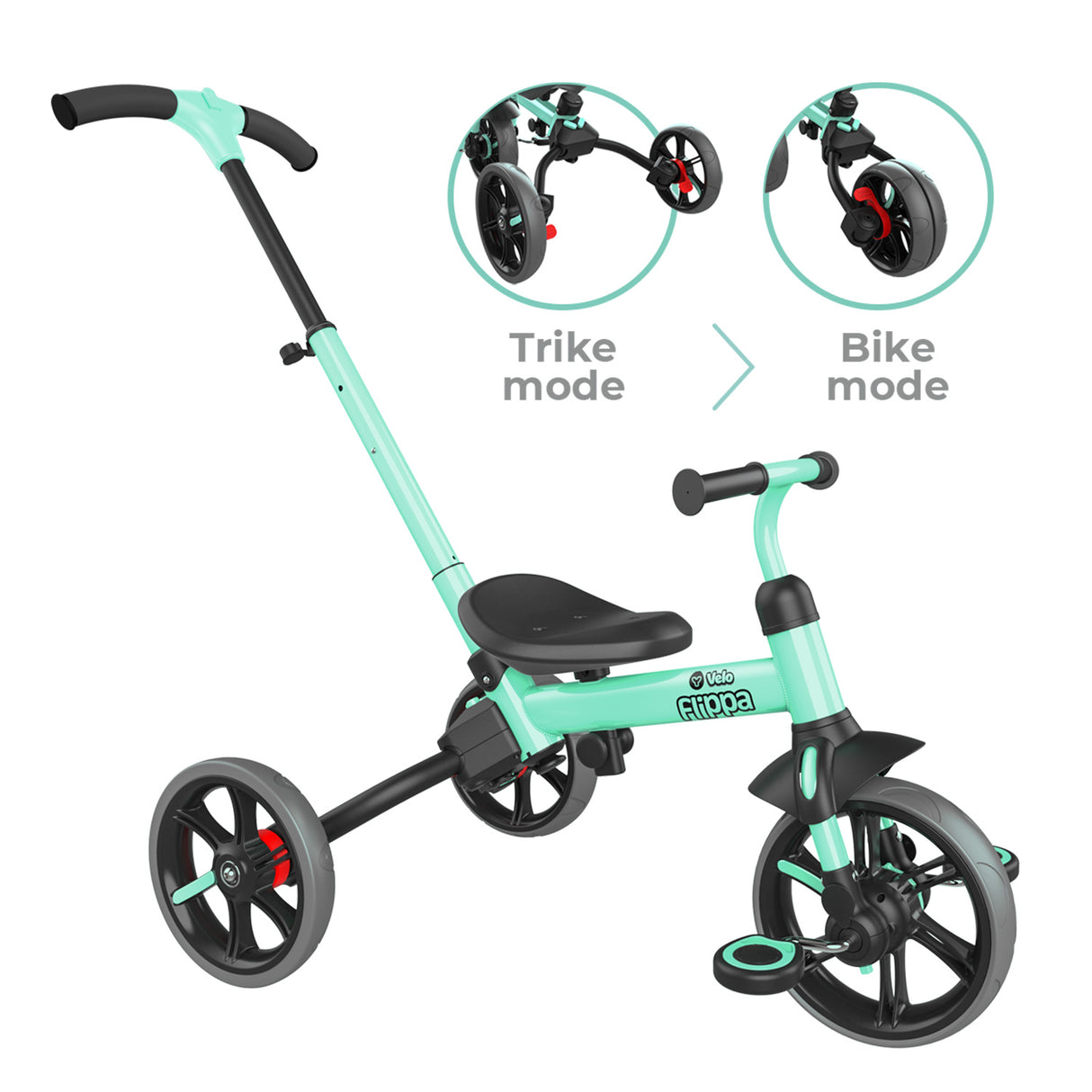 Yvolution - Y Velo Flippa 4-in-1 - Green