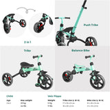 Yvolution - Y Velo Flippa 4-in-1 - Green