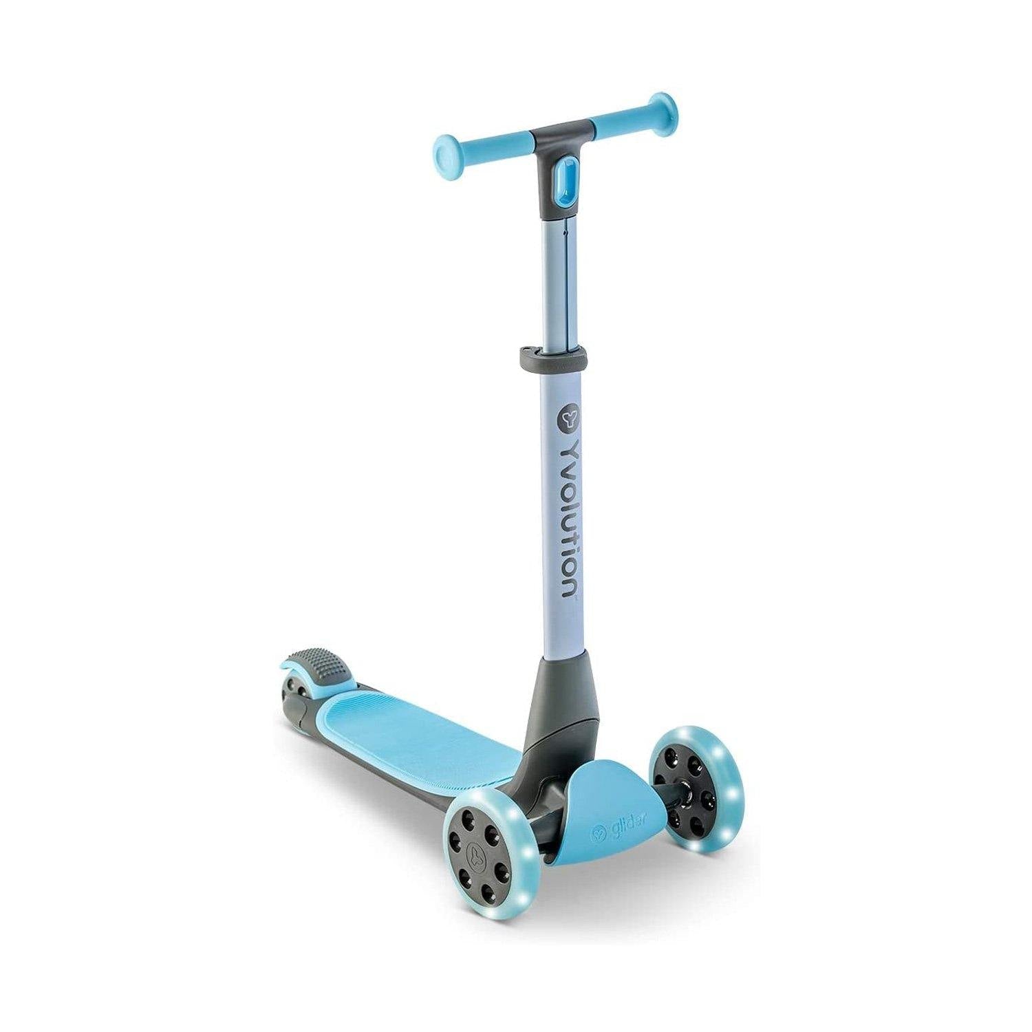 Yvolution Y Glider Nua Foldable Kick Scooter - Blue - Cycle Souq 